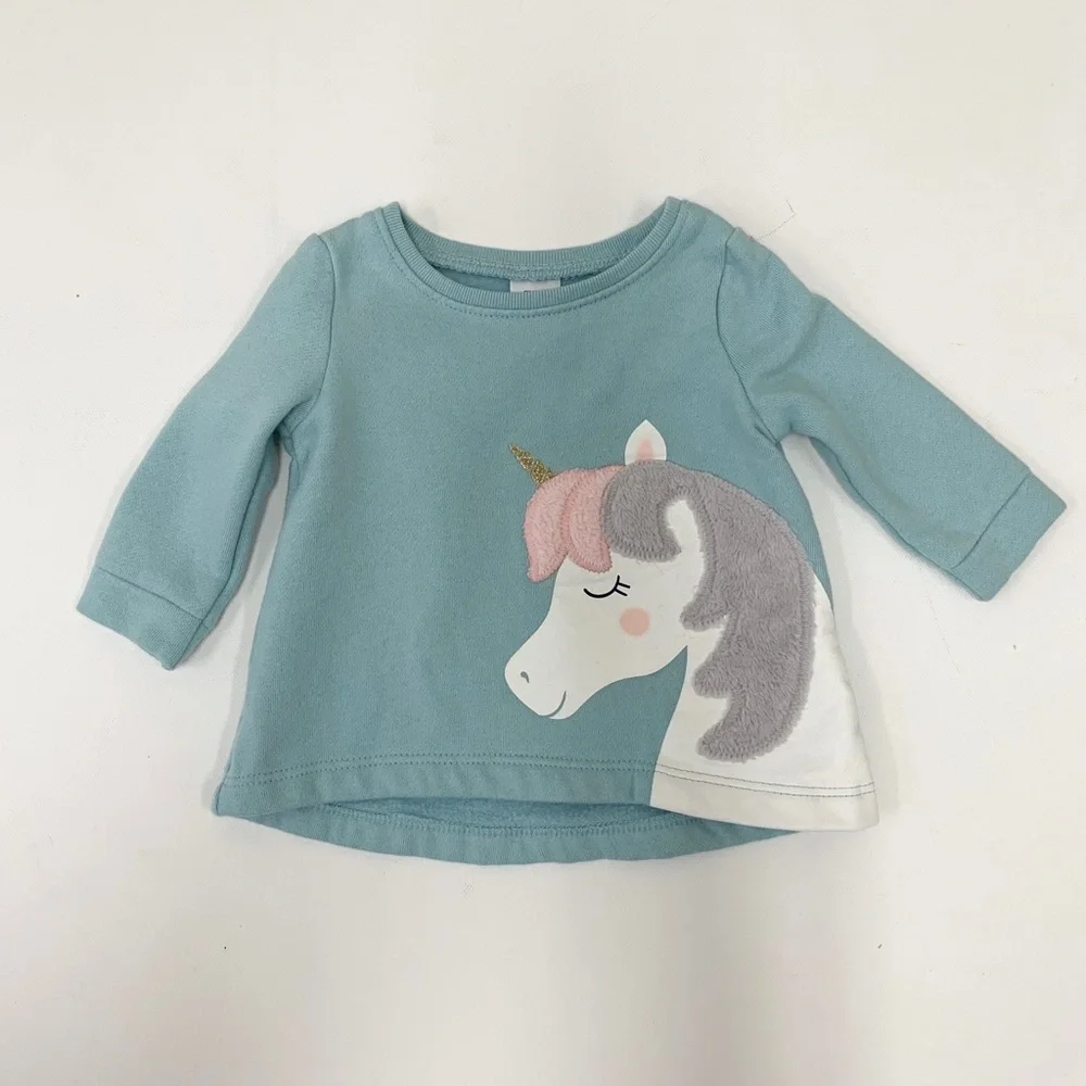carter’s Unicorn Sweatshirt 3 months